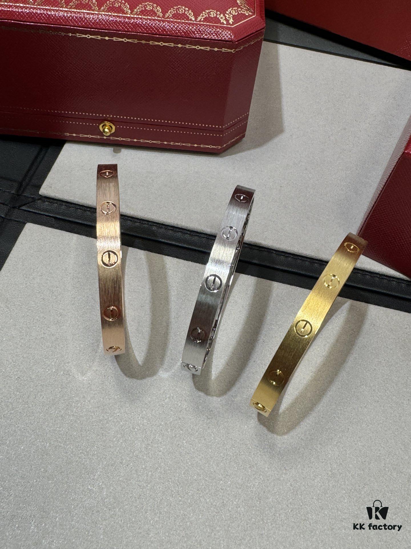 692fd53699f2d84055c8a660 Cartier New Arrival | Love Matte Brushed Bracelet Compared with Polished Version