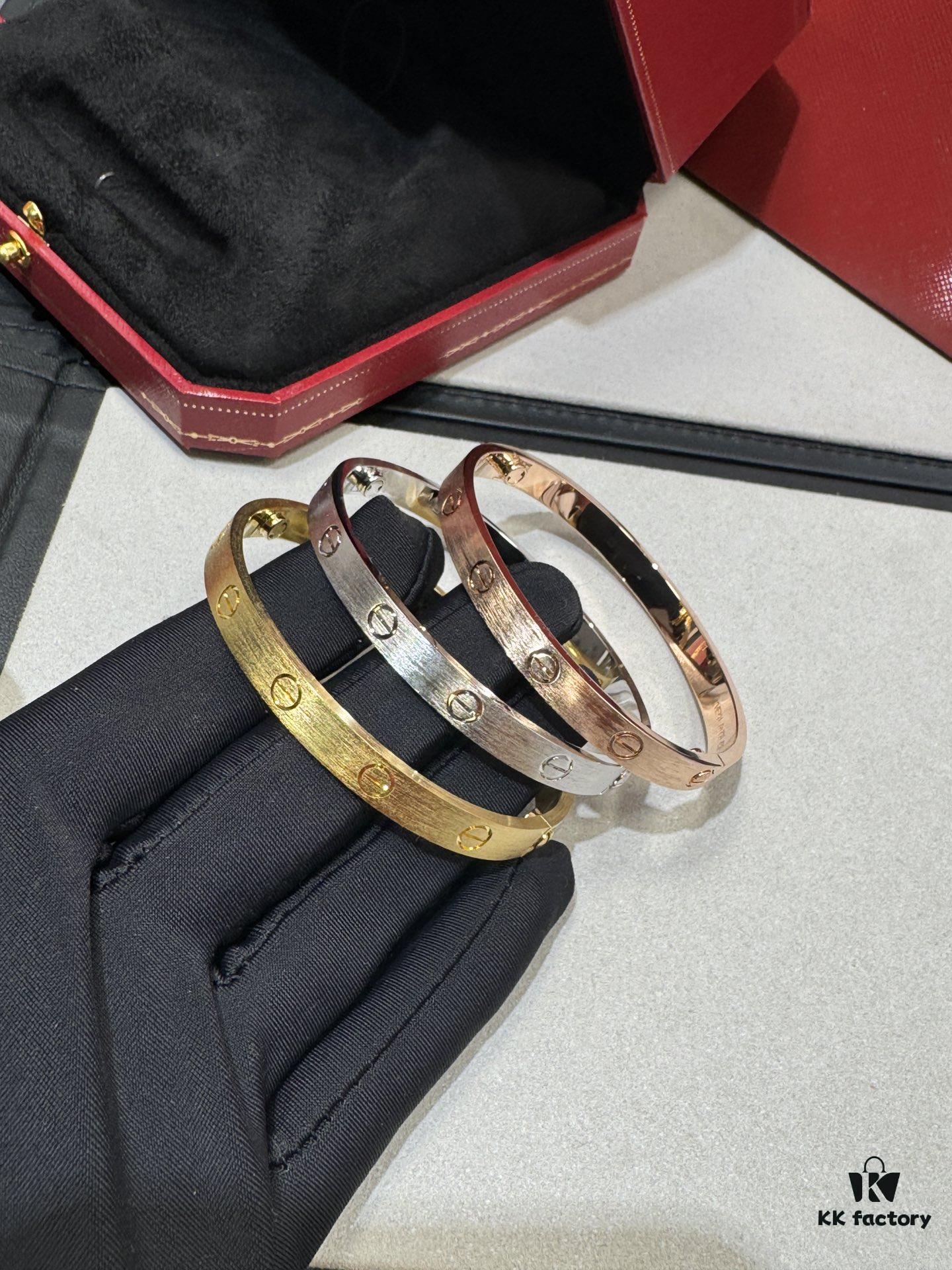 692fd53799f2d84055c8a663 Cartier New Arrival | Love Matte Brushed Bracelet Compared with Polished Version