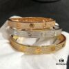 692fd53799f2d84055c8a664 Cartier Love Bracelet Wide Version, CNC 5-Axis Precision Carved, Solid V Gold Plated, Timeless Classic Design