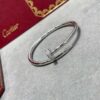 692fd53a99f2d84055c8a668 V Gold Plated 1.0mm Gold 1DB Original Print CNC Version Cartier Thick-Style Diamond-Studded Nail Bangle