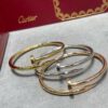 692fd53c99f2d84055c8a66b V Gold Plated 1.0mm Gold DB Original Engraving CNC Version Cartier Polished Nail Bracelet 😘😘😘💗🎁 💎Cartier Juste un Clou Nail Bracelet Classic Design Available in Three Colors Perfect Gift for Couples (Let's Nail It Together)