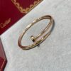 692fd53d99f2d84055c8a66e V Gold Plated 1.0mm Gold DB Original Engraving CNC Version Cartier Polished Nail Bracelet 😘😘😘💗🎁 💎Cartier Juste un Clou Nail Bracelet Classic Design Available in Three Colors Perfect Gift for Couples (Let's Nail It Together)
