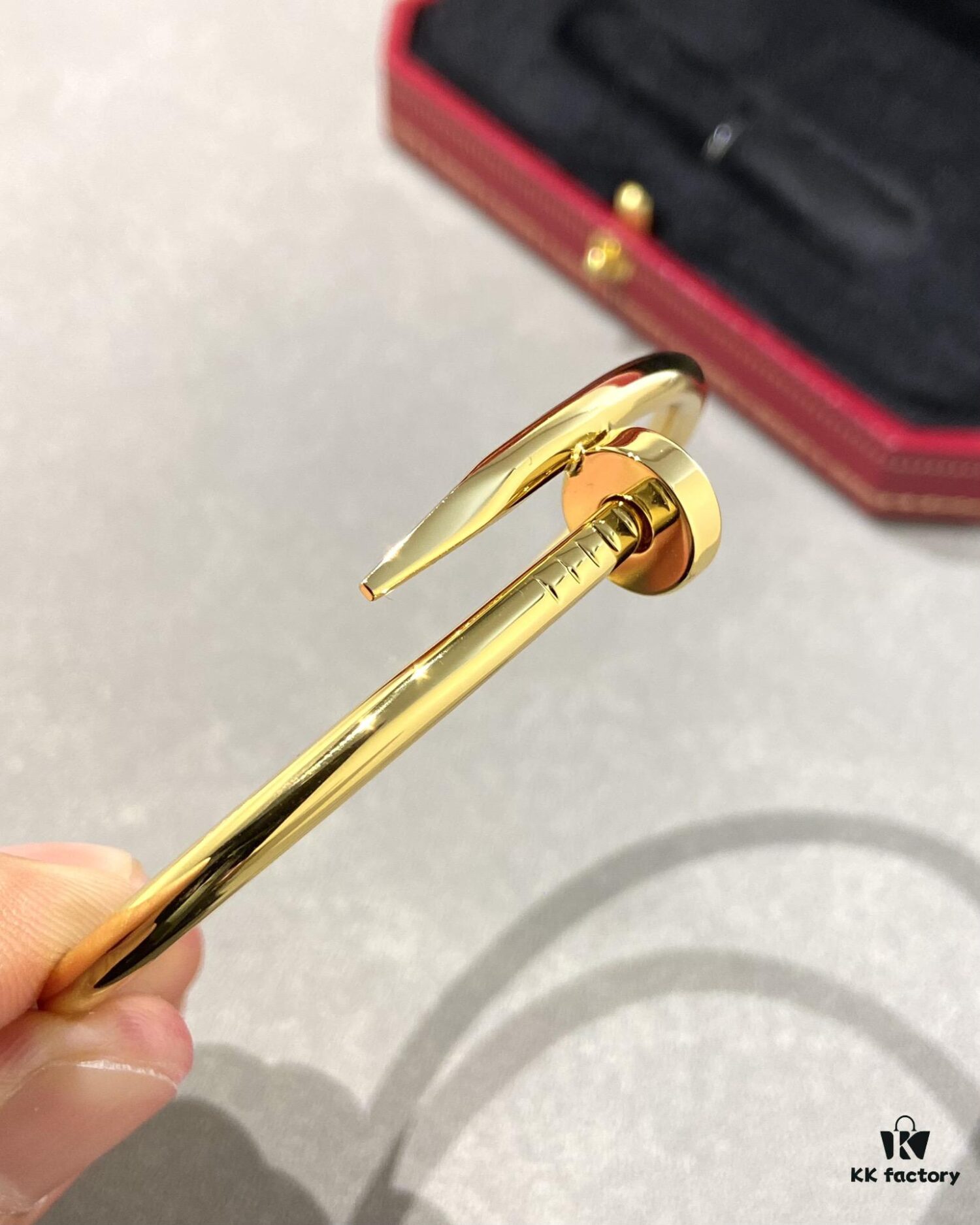 692fd54499f2d84055c8a67b Cartier Juste un Clou Nail Bracelet, Gold-Tone, Diamond-Free CNC Version