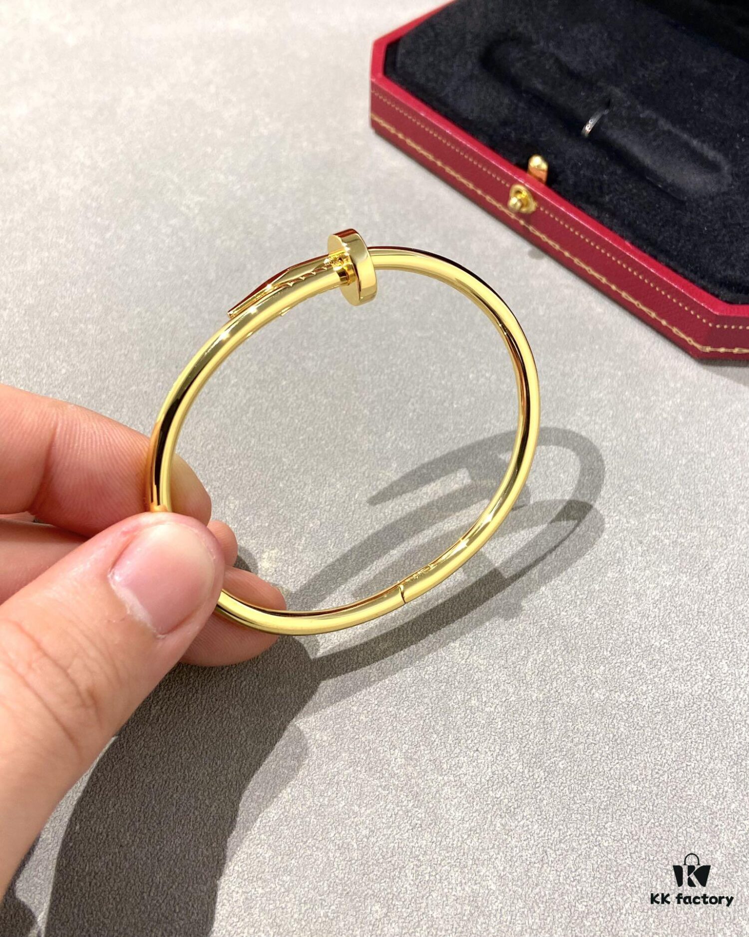 692fd54799f2d84055c8a680 Cartier Juste un Clou Nail Bracelet, Gold-Tone, Diamond-Free CNC Version