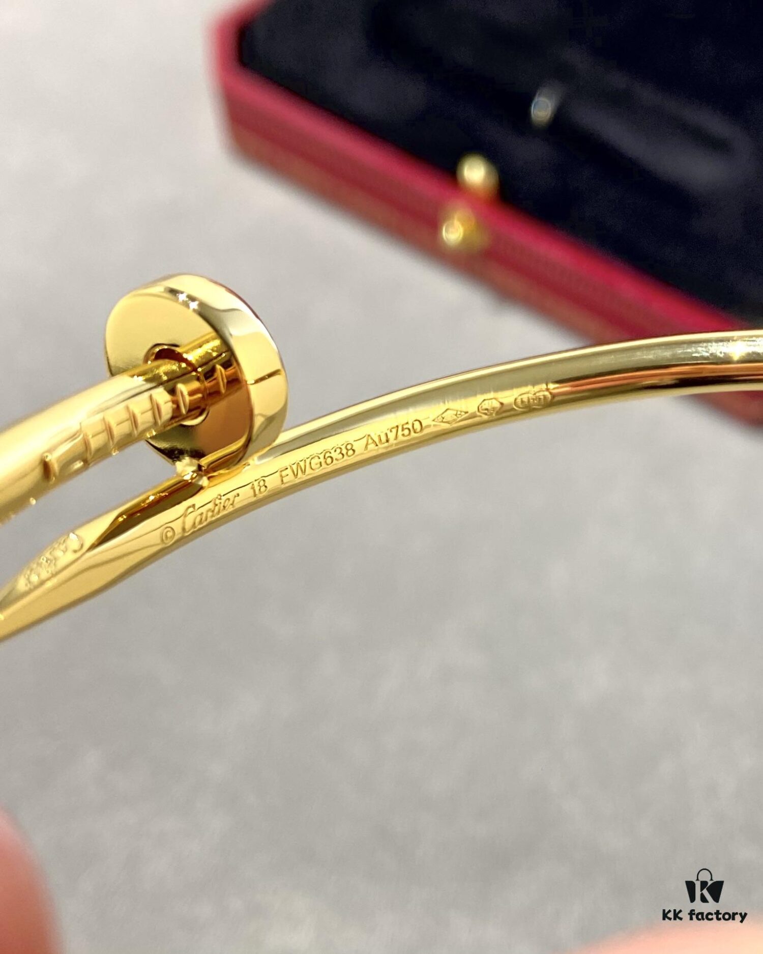 692fd54899f2d84055c8a682 Cartier Juste un Clou Nail Bracelet, Gold-Tone, Diamond-Free CNC Version
