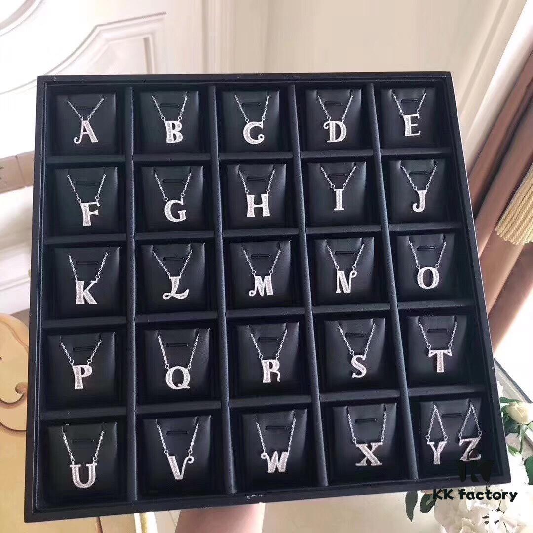 692fd54d99f2d84055c8a68b Sterling Silver Alphabet Necklace – A Distinctive Design Beyond Ordinary Market Offerings