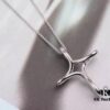 692fd55499f2d84055c8a69f Tiffany & Co. Newly Released Cross Necklace, 925 Silver with 18K Gold Plating, Exquisitely Crafted, Beautiful, Elegant, and Versatile