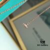 692fd55b99f2d84055c8a6af Tiffany & Co. Smile Pendant Necklace in Rose Gold Plated 925 Sterling Silver