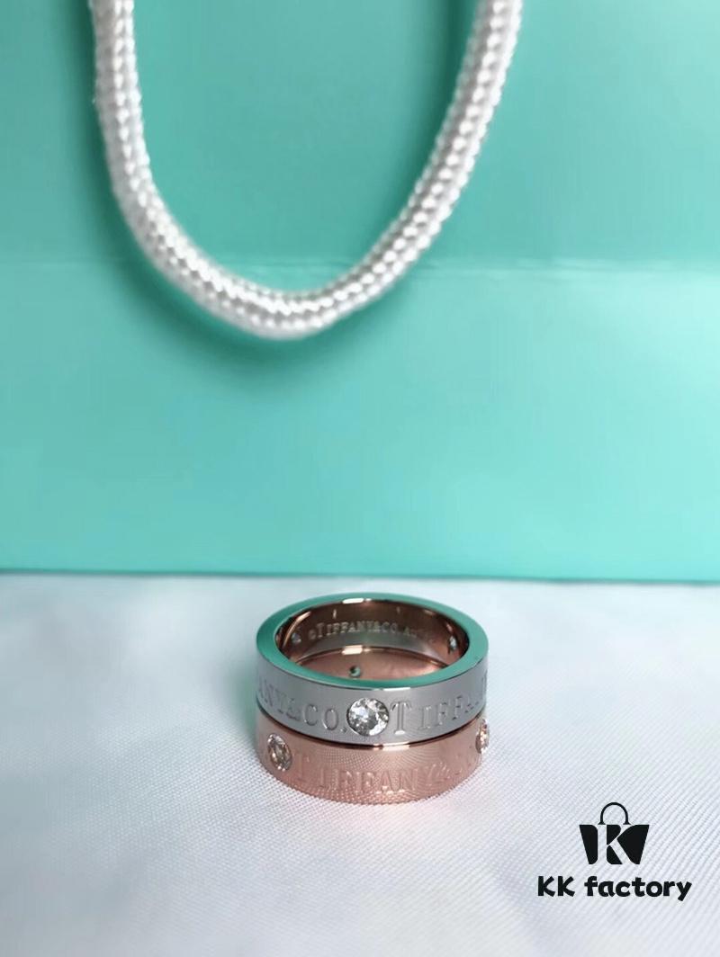692fd56f99f2d84055c8a6df Being With You Is the Whole World – A Home, Two People, Three Meals, Four Seasons, Tiffany Couple Ring in White Gold and Rose Gold, Wide Version 6-10, Narrow Version 5-9