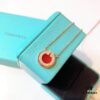 692fd57c99f2d84055c8a6fd Tiffany & Co. 2020 Chinese New Year Limited Edition Exclusive Counter Limited Circle Double T Red Carnelian Necklace