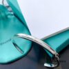 692fd58a99f2d84055c8a716 Tiffany & Co 1837 Collection 925 Sterling Silver Narrow Love Open Bangle, Adjustable for Women