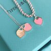 692fd59f99f2d84055c8a73e Pink Heart Set ❤ Simple and Classic, Iconic Design Perfectly Embodies Tiffany