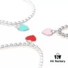 692fd5a899f2d84055c8a74f Tiffany & Co. Classic Heart Beaded Bracelet, Simple and Timeless Design, Iconic Signature Tiffany Style, Versatile Match, 925 Sterling Silver Material, Imported Lobster Clasp, Double Chain Structure Distinguishing from Ordinary Market Versions, Complete with Original Retail Packaging