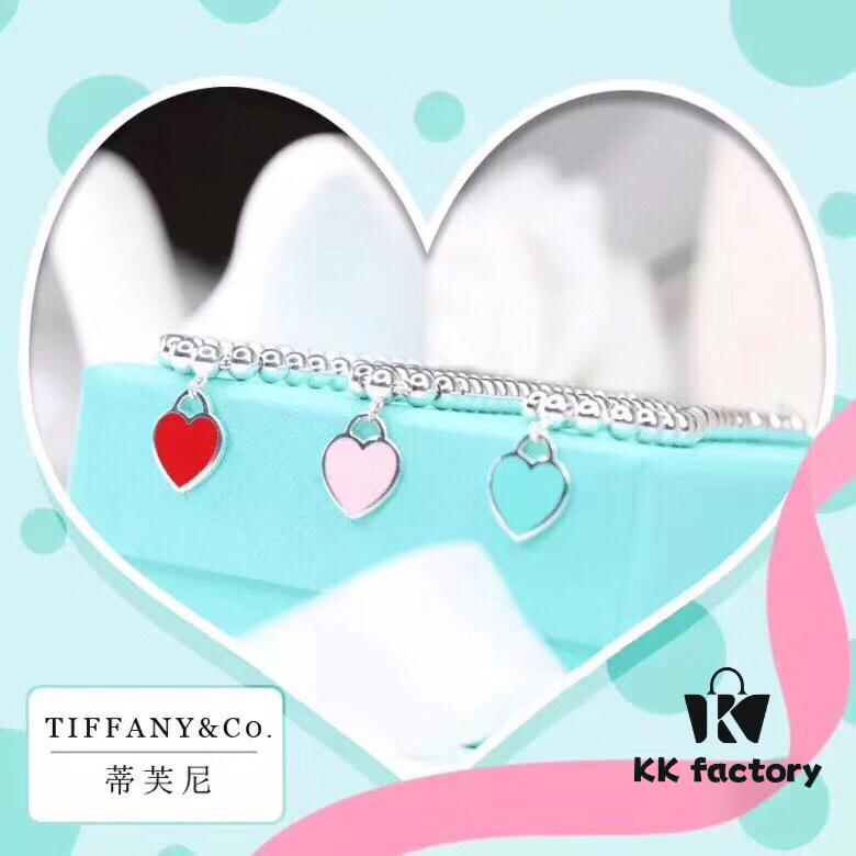 692fd5a899f2d84055c8a750 Tiffany & Co. Classic Heart Beaded Bracelet, Simple and Timeless Design, Iconic Signature Tiffany Style, Versatile Match, 925 Sterling Silver Material, Imported Lobster Clasp, Double Chain Structure Distinguishing from Ordinary Market Versions, Complete with Original Retail Packaging