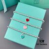 692fd5a999f2d84055c8a752 Tiffany & Co. Classic Heart Beaded Bracelet, Simple and Timeless Design, Iconic Signature Tiffany Style, Versatile Match, 925 Sterling Silver Material, Imported Lobster Clasp, Double Chain Structure Distinguishing from Ordinary Market Versions, Complete with Original Retail Packaging