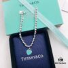 692fd5ae99f2d84055c8a75d Tiffany & Co. Red Blue Pink Enamel Heart Charm Sterling Silver Bracelet 🎀 Necklace 🎀