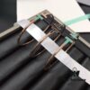 692fd5be99f2d84055c8a77e Tiffany & Co. New Double T Enamel Bracelet in 925 Sterling Silver with 18K Rose Gold Plating, New Color Combination and Sparkling Zirconia