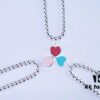 692fd5e299f2d84055c8a7c4 Tiffany Inspired Heart Resin Bracelet in S925 Sterling Silver with Enamel Detail