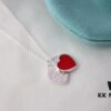 692fd5ef99f2d84055c8a7e8 Tiffany & Co. New Year Red Heart Bracelet and Necklace, Pure Silver Craftsmanship with New Technology, Premium Quality – Real Item Exceptionally Beautiful! Bracelet Interior Made with Pure Silver Wire, 4mm S925 Sterling Silver Beads, Authenticity Guaranteed