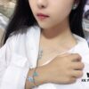 692fd5f299f2d84055c8a7f1 Tiffany Silver OK Necklace + OK Bracelet Stunning! Counter Style Latest Silver Jewelry Set
