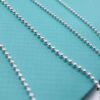 692fd5f599f2d84055c8a7fc Tiffany & Co. Original Authentic Round Bead Necklace 1837 Military Pendant Unisex Couple Necklace