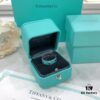 692fd5fe99f2d84055c8a812 Tiffany & Co. Classic Enamel Green Heart Ring in 925 Sterling Silver