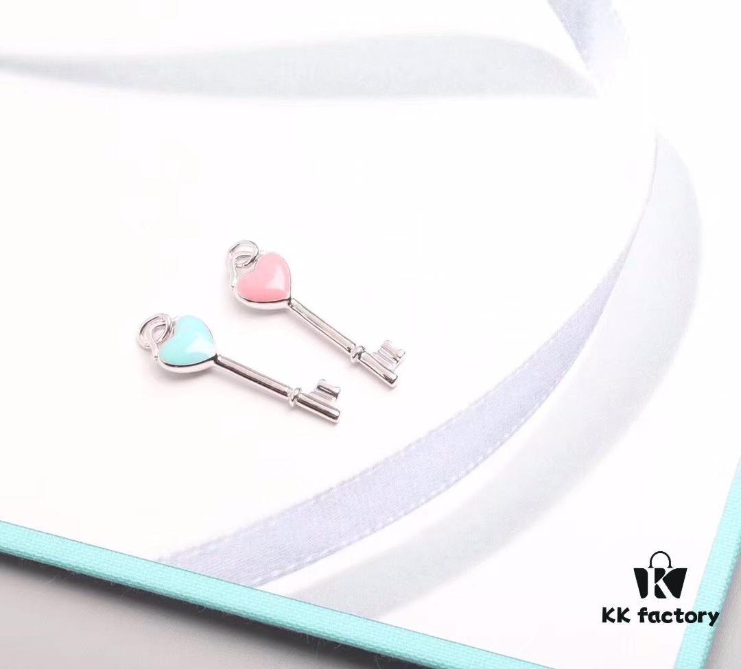 692fd5ff99f2d84055c8a814 Tiffany Blue Heart Key Enamel Necklace