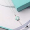 692fd60299f2d84055c8a819 925 Sterling Silver Tiffany Lollipop Pendant, Minimalist Design Resonating with the Essence of Love