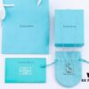 692fd60599f2d84055c8a824 Tiffany & Co. Heart Pendant Necklace Set, Small and Large Hearts, 925 Sterling Silver with Rhodium Plated Finish, Reversible Design with Original Engraving and Designer Signature Logo