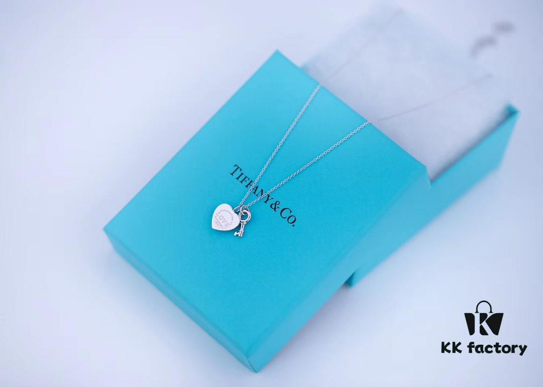 Tiffany & Co. Love Heart Lock Necklace
