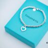 692fd61099f2d84055c8a844 Tiffany Enamel Heart Bracelet 2019 - Exclusive Counter Release, Newest Sterling Silver Design