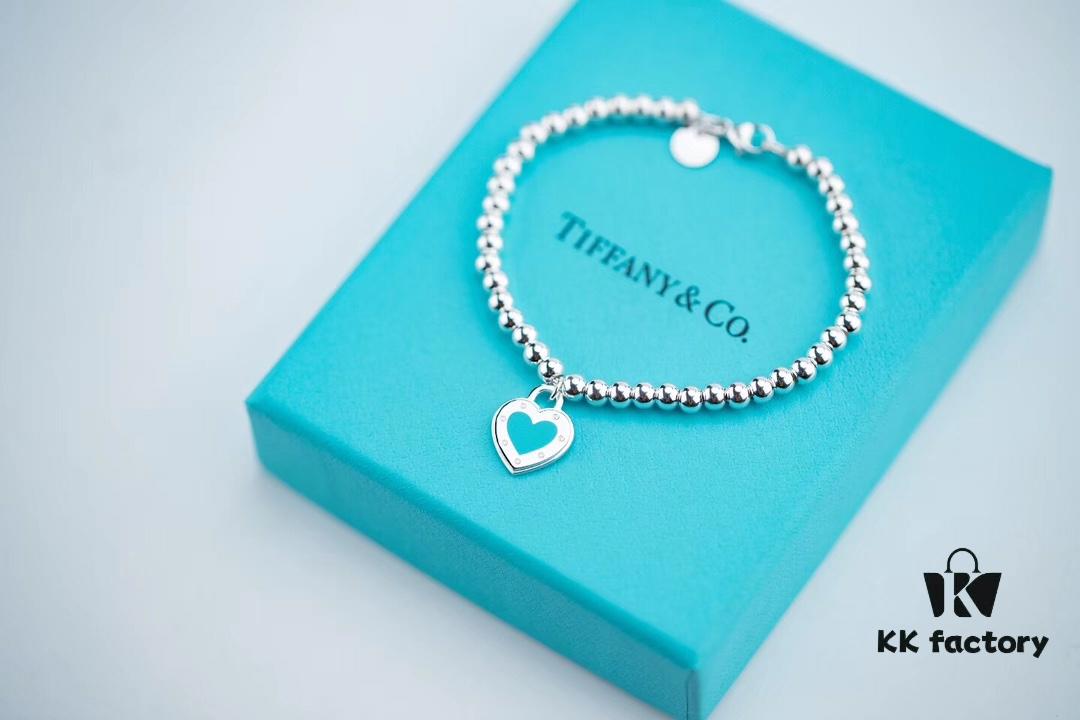 692fd61099f2d84055c8a844 Tiffany Enamel Heart Bracelet 2019 - Exclusive Counter Release, Newest Sterling Silver Design