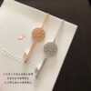 Tiffany Key Pendant Necklace - Large Sunflower Design, Heavyweight 925 Sterling Silver with Gold Plating, High-Precision Craftsmanship