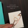692fd61799f2d84055c8a853 Tiffany & Co. Key Smooth Open Bangle Bracelet, Minimalist Style, Spring Silver Construction, Premium S925 Sterling Silver Plated with 14K Rose Gold, Yellow Gold, and White Gold, In Stock