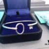 692fd63099f2d84055c8a87a Tiffany & Co. Key Smooth Open Bangle Bracelet, Minimalist Style, Spring Silver Construction, Premium S925 Sterling Silver Plated with 14K Rose Gold, Yellow Gold, and White Gold, Three Colors In Stock