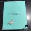 Tiffany & Co. Classic Crown Necklace, Simple and Timeless Design, Authentic Style, Versatile Match, Made from S925 Sterling Silver