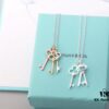 692fd63899f2d84055c8a88c 925 Sterling Silver Tiff Unlocks Infinite Possibilities - Three Small Keys Combined Slot Machine Heart ❤ Classic Tiffany Key Necklace