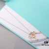 692fd63999f2d84055c8a88d 925 Sterling Silver Tiff Unlocks Infinite Possibilities - Three Small Keys Combined Slot Machine Heart ❤ Classic Tiffany Key Necklace