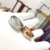 692fd63c99f2d84055c8a897 Tiffany Double T Ring, 925 Sterling Silver with High-Carbon Diamond, Platinum and Rose Gold Options, Hypoallergenic, Fade-Resistant