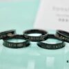 692fd64199f2d84055c8a8a1 Tiffany & Co. 1037 Titanium Ring 🌷🌷 The Tiffany 1837™ Collection, engraved with the founding year of Tiffany, is perfectly interpreted through smooth curves and elegant contours. This sophisticated ring is a timeless classic. An ideal choice for couples 👫, best friends, or as a single band 💒. Made of titanium, hypoallergenic.