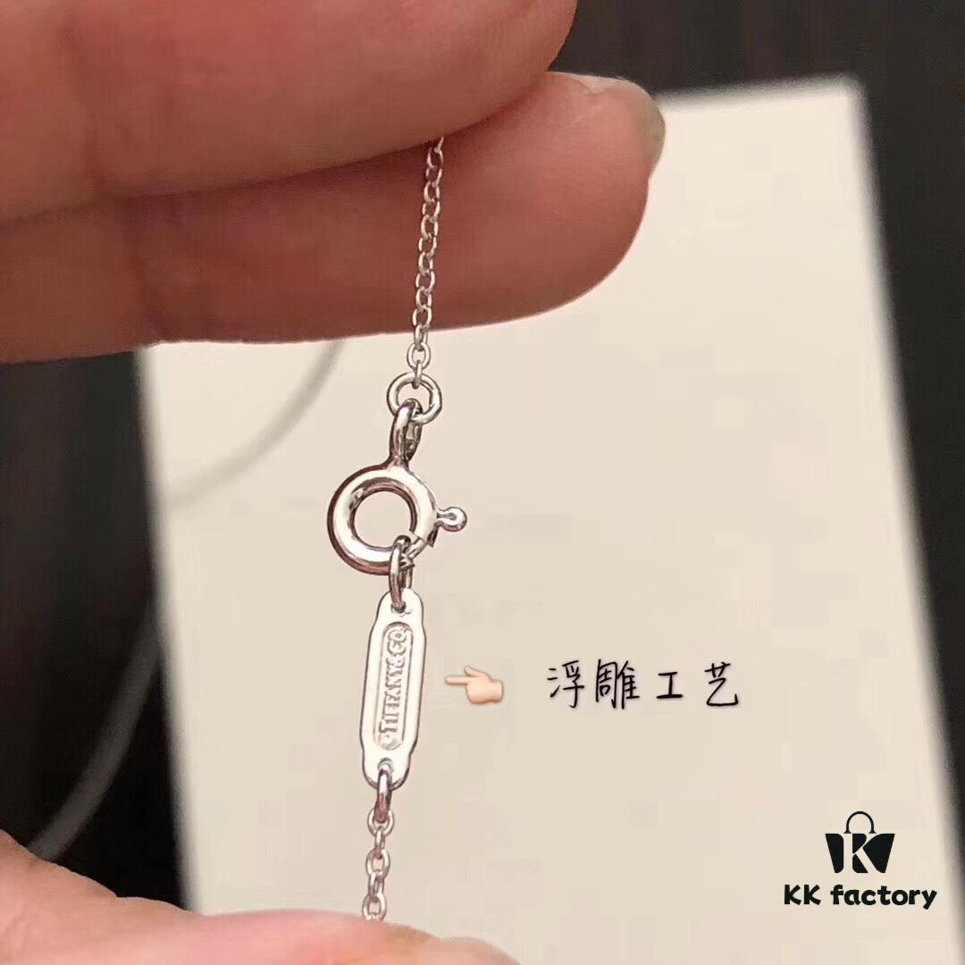 692fd64699f2d84055c8a8ae Tiffany Heart Crown Key Original Necklace, Solid Back with Highest-Grade Imported High-Carbon Diamonds, Imported 925 Sterling Silver Plated with 18K Gold, Same Necklace Worn by Yang Mi, Available in Rose Gold and Platinum