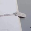 692fd64c99f2d84055c8a8c0 Tiffany 1837 Square Pendant Necklace CNC High Version High-Definition Engraving Premium Quality - Pendant Size: Large, Small