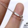 692fd64f99f2d84055c8a8c6 Tiffany Double Ring Necklace with Dual Hoop Pendant Featuring Engraved Founding Year