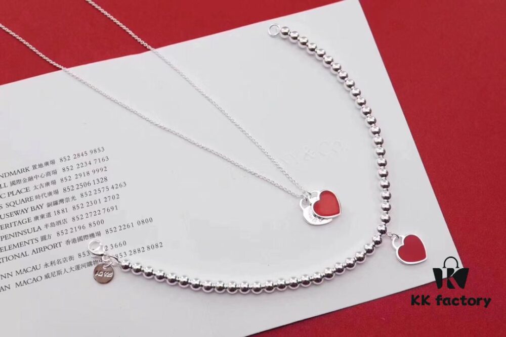692fd65299f2d84055c8a8c9 Popular Tiffany-style Princess Dream Bracelet & Necklace Set - Silver Craft with High-definition Copper Lettering, Lin Yun Same Style