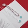 692fd65499f2d84055c8a8cf Popular Tiffany-style Princess Dream Bracelet & Necklace Set - Silver Craft with High-definition Copper Lettering, Lin Yun Same Style