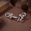 692fd65599f2d84055c8a8d2 Tiffany & Co. Joint Hoop Earrings, Popular U-Shaped Link Series Inspired by Tiffany HardWear Collection