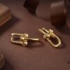 692fd65699f2d84055c8a8d5 Tiffany & Co. Joint Hoop Earrings, Popular U-Shaped Link Series Inspired by Tiffany HardWear Collection