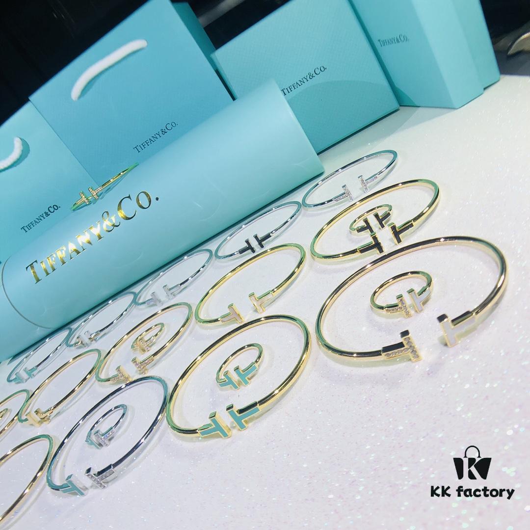 692fd65899f2d84055c8a8d7 Classic Tiffany Inspired Double T Pearl Inlaid Square Ring and Gold Silver Rose Bracelet with Mother of Pearl Coil