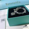 692fd65c99f2d84055c8a8de Tiffany Heart-shaped Thick Chain Bracelet with Pin Buckle, High-Definition Engraving Inside and Outside, Authentic Detailing