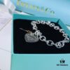 692fd65e99f2d84055c8a8e0 Tiffany Heart-shaped Thick Chain Bracelet with Pin Buckle, High-Definition Engraving Inside and Out, Authentic Detailing
